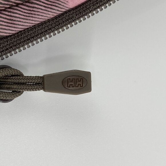 Helly Hansen Raincoat Softshell Jacket Sz S Petite Hooded 3 Layer Pink Gray - Picture 11 of 11